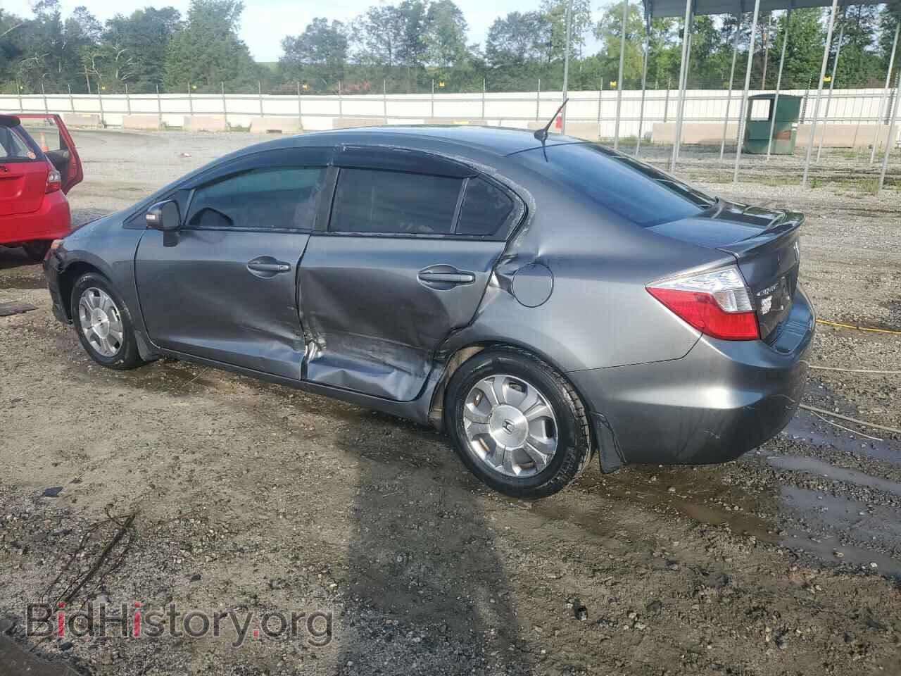 2012 HONDA CIVIC - VIN: JHMFB4F21CS009303 - Фото 2