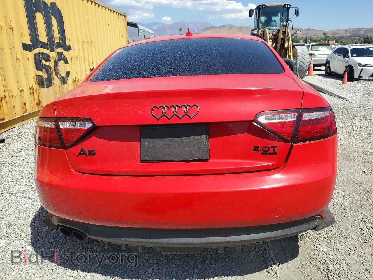 2012 AUDI A5 - VIN: WAUCFAFR7CA045987 - Photo 6