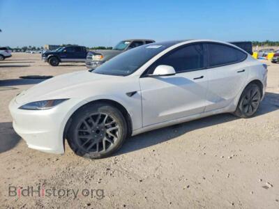 2024 Tesla MODEL 3, белый — VIN 5YJ3E1EA4RF755446, Copart