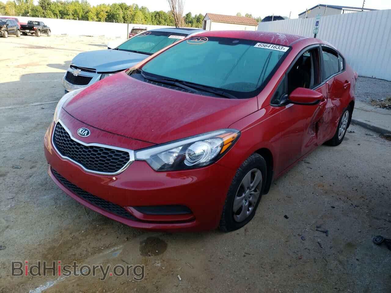 Фотография KNAFK4A64G5576702 - KIA FORTE 2016