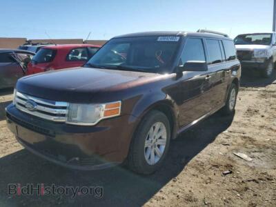 2010 Ford FLEX FLEX SE, maroon — VIN 2FMGK5BCXABA71697, Copart