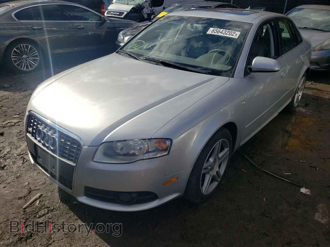 2008 AUDI A4 - VIN: WAUDF78EX8A054837 - Фото 2