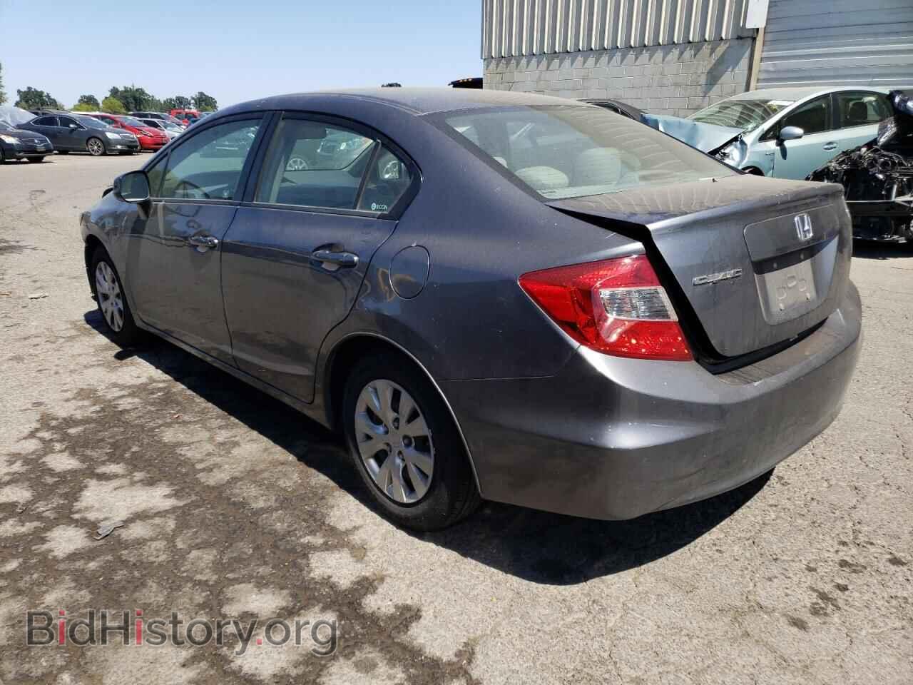 2012 HONDA CIVIC - VIN: 19XFB2F50CE357435 - Фото 2