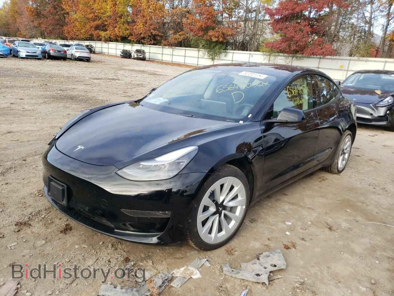 2022 TESLA MODEL 3 - VIN: 5YJ3E1EA0NF187237 - Photo 2