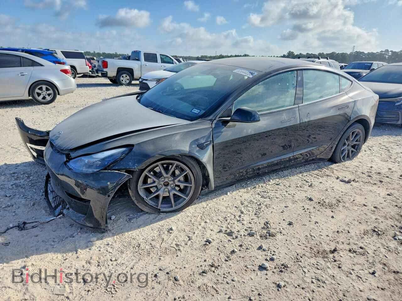 Photo 5YJ3E1EB7NF267174 - TESLA MODEL 3 2022