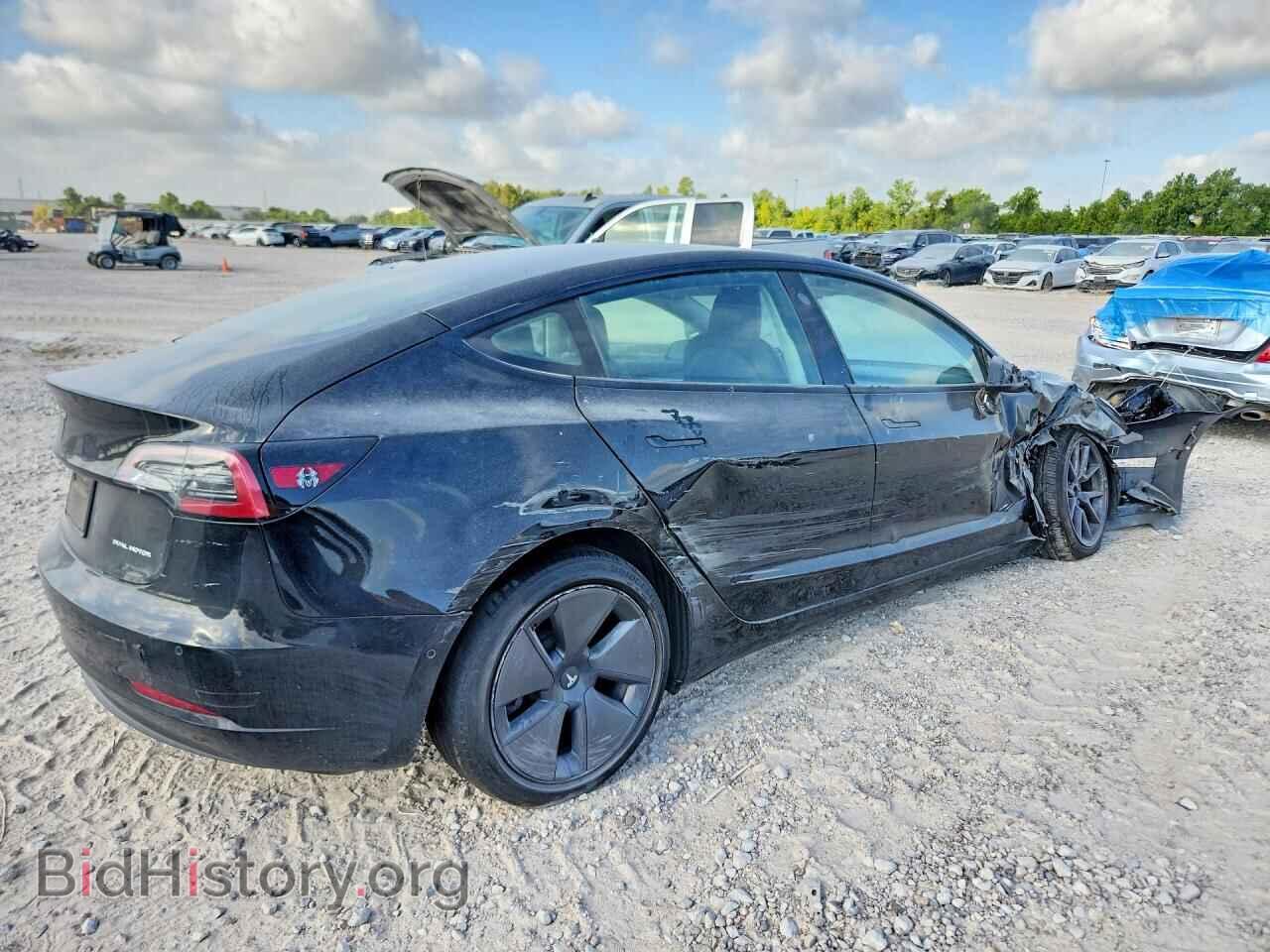 2022 TESLA MODEL 3 - VIN: 5YJ3E1EB7NF267174 - Фото 3