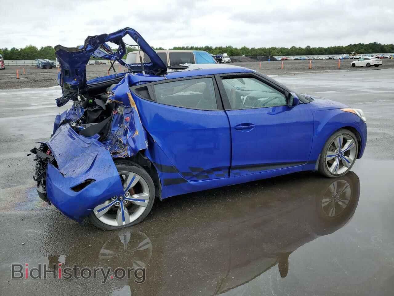 2012 HYUNDAI VELOSTER - VIN: KMHTC6AD8CU066314 - Фото 3