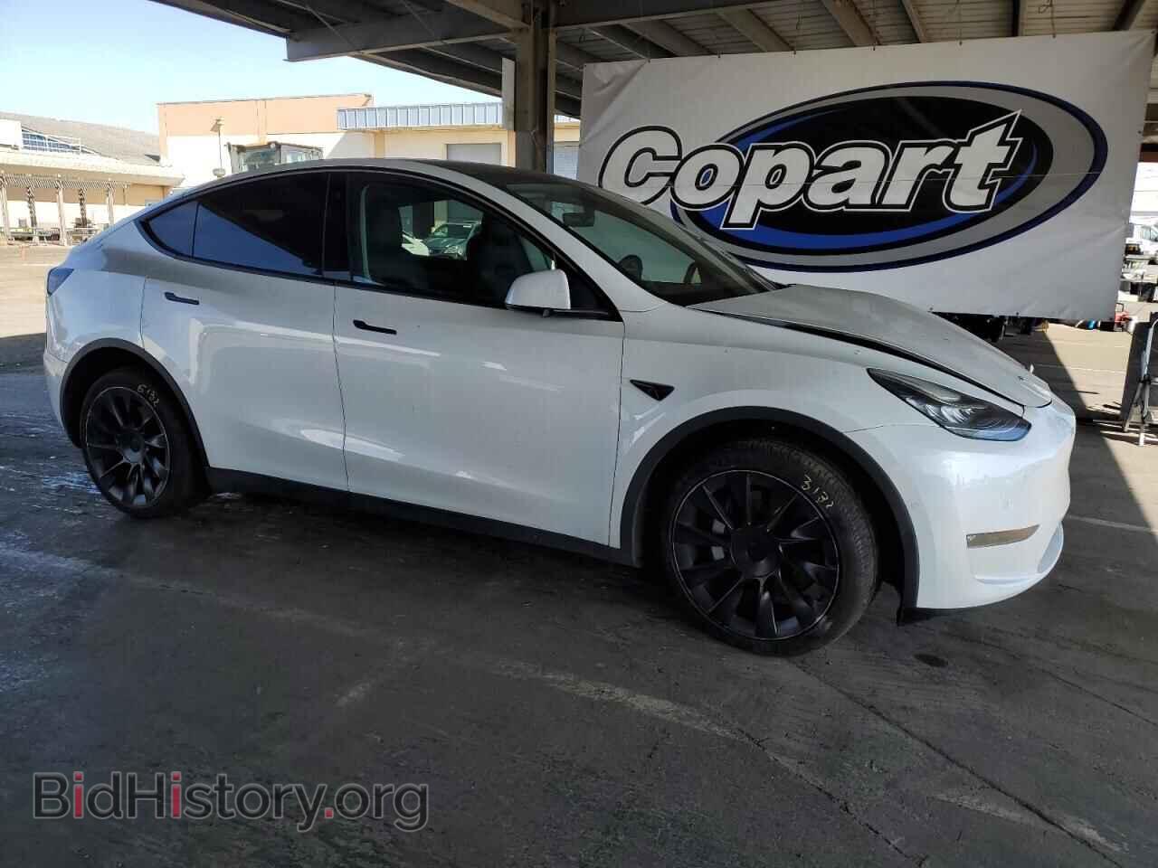 2022 TESLA MODEL Y - VIN: 7SAYGDEE3NF387083 - Фото 4