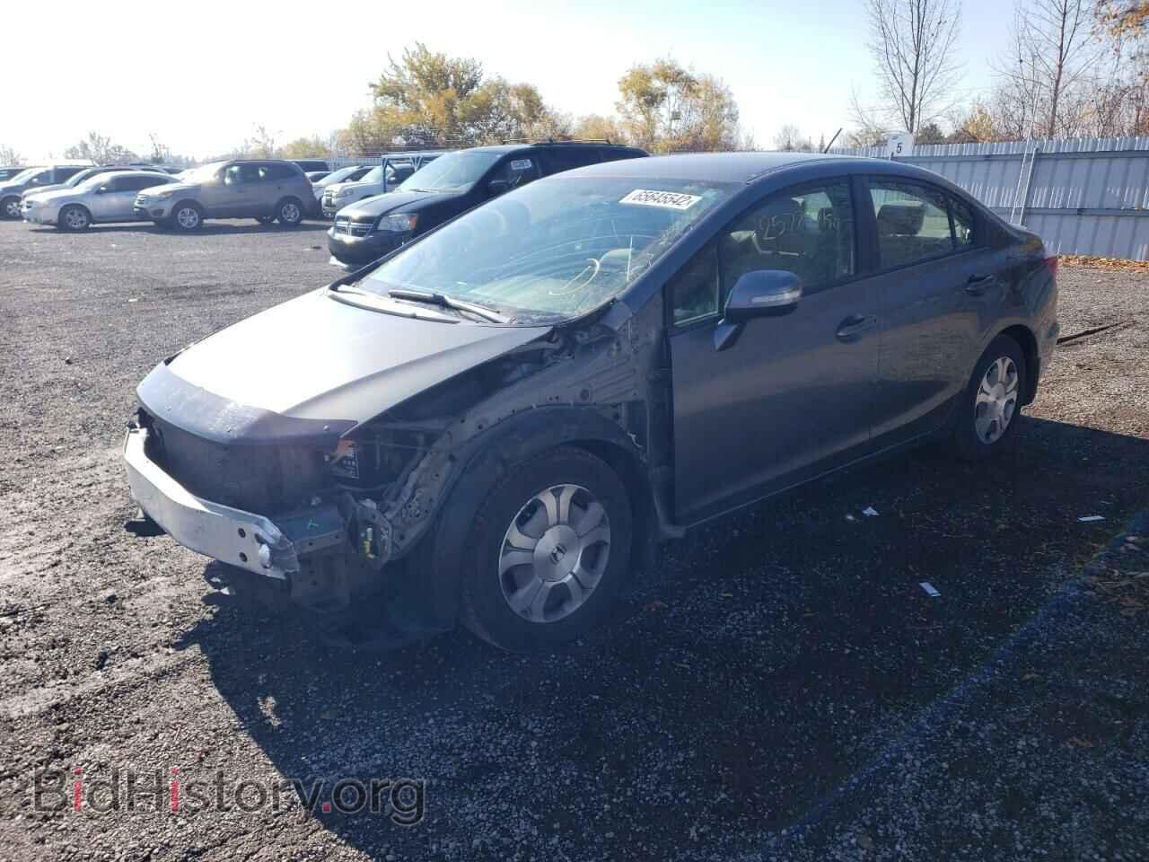 2012 HONDA CIVIC - VIN: JHMFB4F25CS800059 - Фото 2