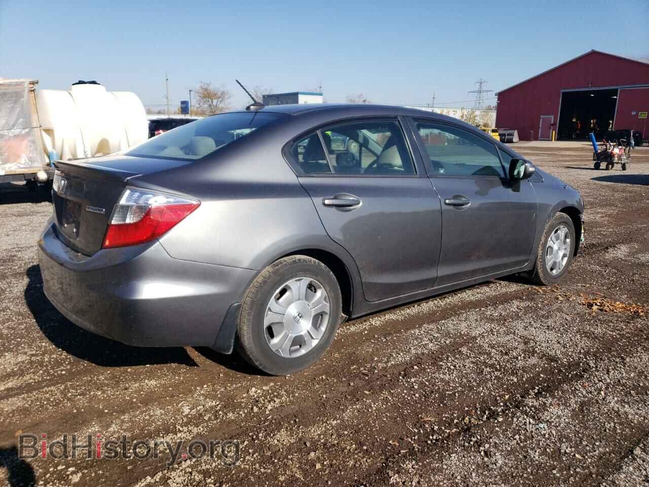 2012 HONDA CIVIC - VIN: JHMFB4F25CS800059 - Фото 4