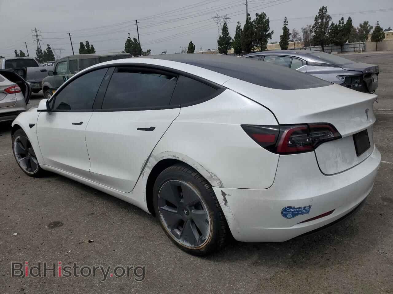 2021 TESLA MODEL 3 - VIN: 5YJ3E1EB5MF938100 - Фото 2