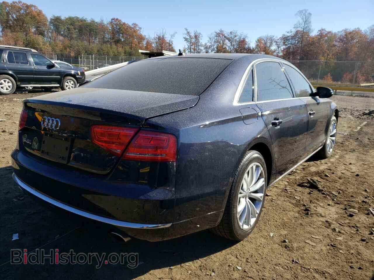 2013 AUDI A8 - VIN: WAURGAFD2DN004138 - Фото 4