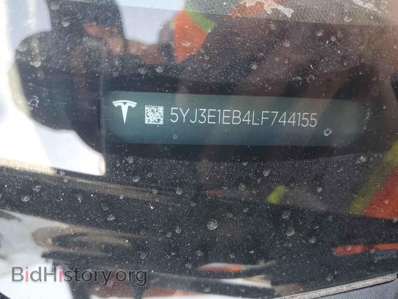 2020 TESLA MODEL 3 - VIN: 5YJ3E1EB4LF744155 - Фото 12