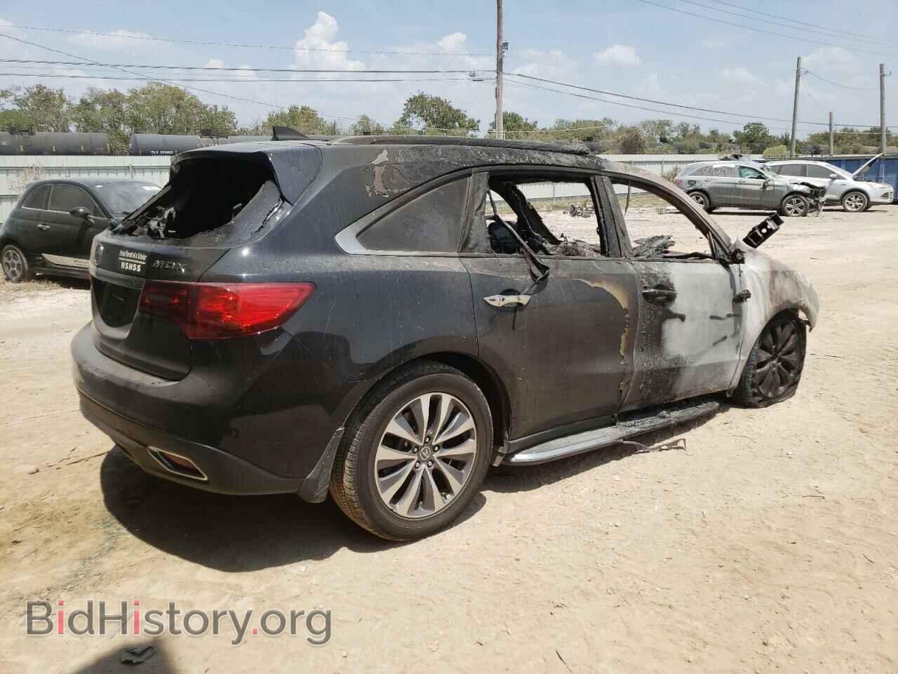 2015 ACURA MDX - VIN: 5FRYD3H47FB001431 - Фото 3