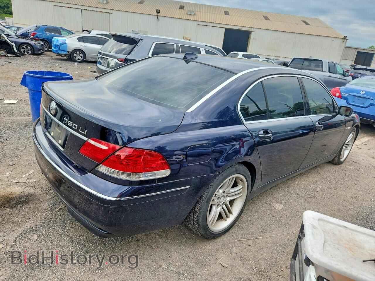 2006 BMW 7 SERIES - VIN: WBAHN03526DD98258 - Фото 3