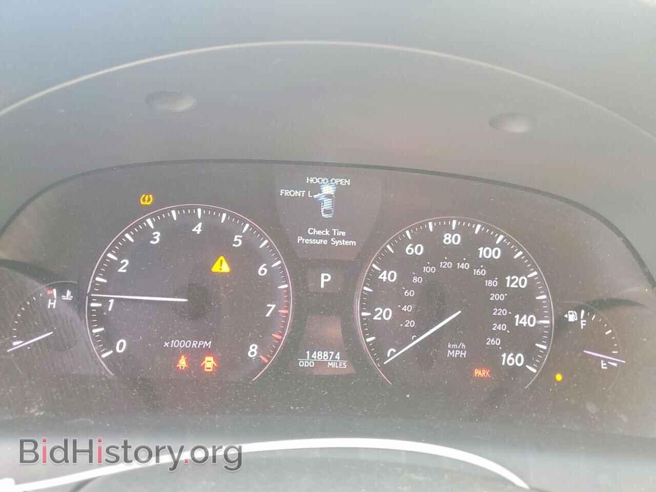 2007 LEXUS LS460 - VIN: JTHBL46F175044183 - Фото 9