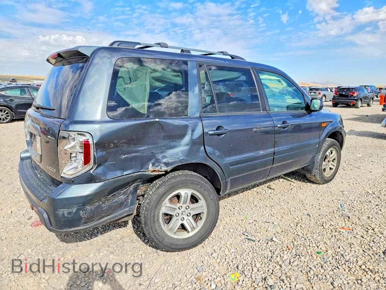 2006 HONDA PILOT - VIN: 2HKYF18506H535008 - Фото 3