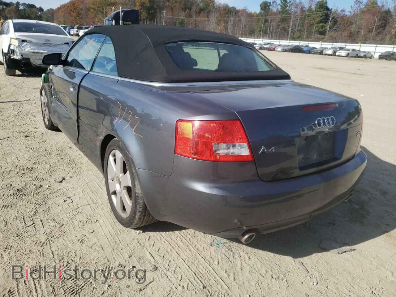 2006 AUDI A4 - VIN: WAUDT48H16K007124 - Фото 3