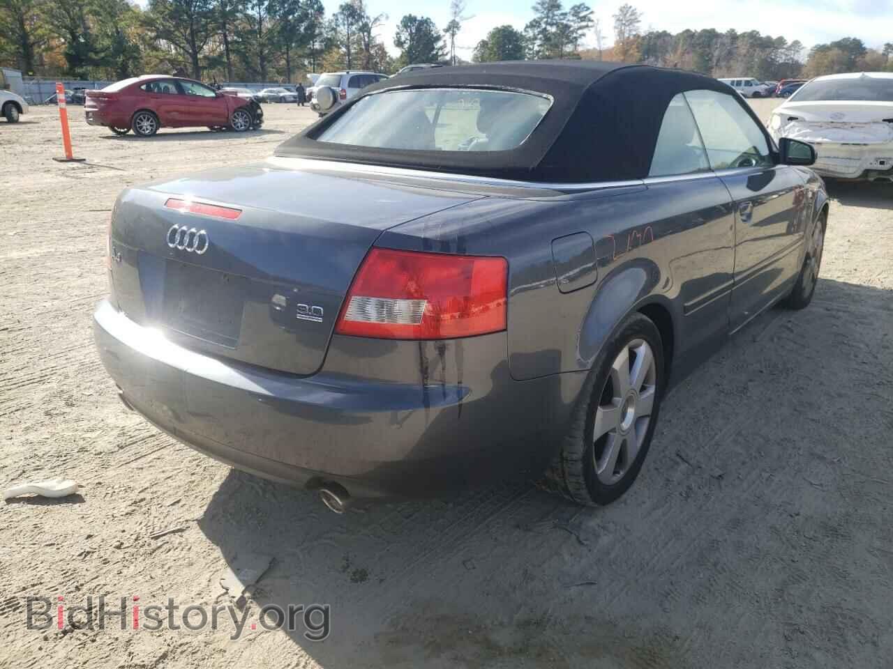2006 AUDI A4 - VIN: WAUDT48H16K007124 - Фото 4
