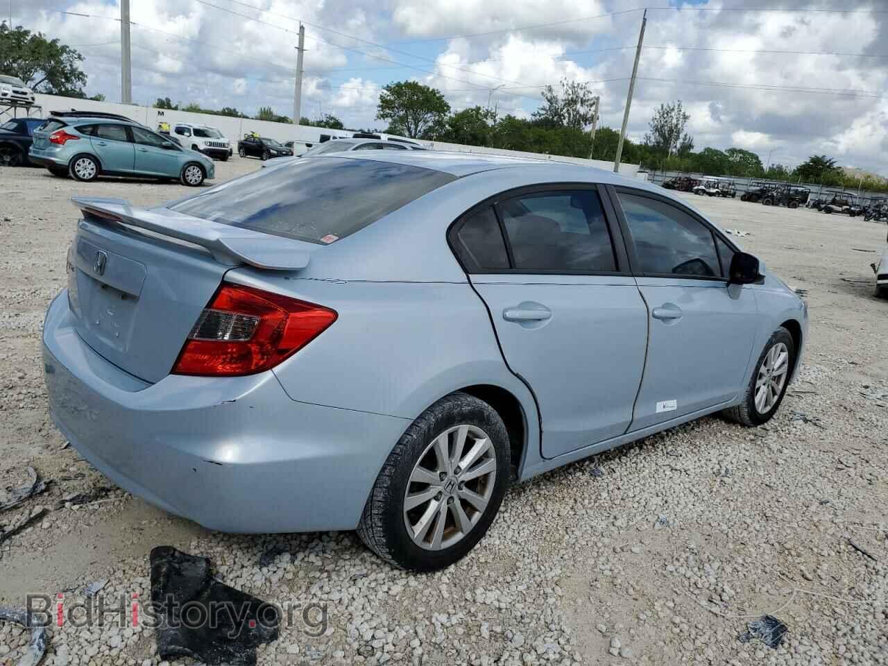 2012 HONDA CIVIC - VIN: 2HGFB2F97CH517822 - Фото 4