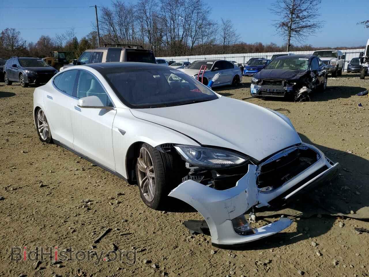 Фотография 5YJSA1H1XEFP57103 - TESLA MODEL S 2014