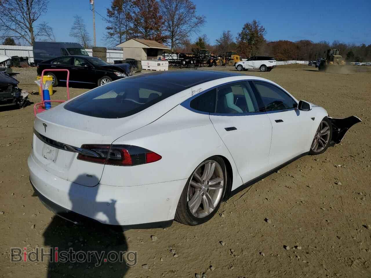 2014 TESLA MODEL S - VIN: 5YJSA1H1XEFP57103 - Фото 4