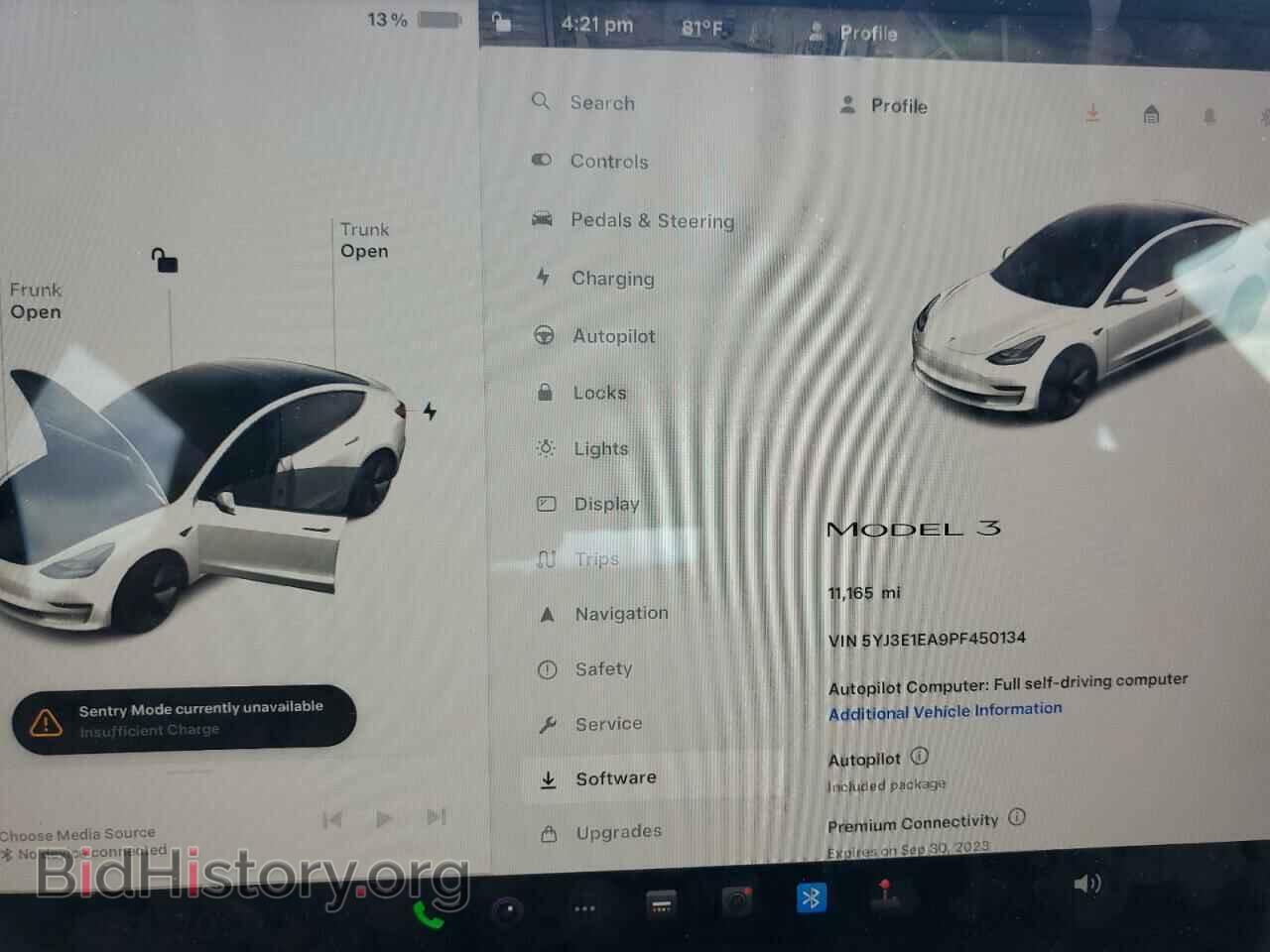 2023 TESLA MODEL 3 - VIN: 5YJ3E1EA9PF450134 - Фото 9