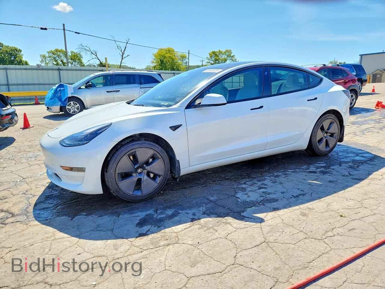 Photo 5YJ3E1EBXNF344264 - TESLA MODEL 3 2022
