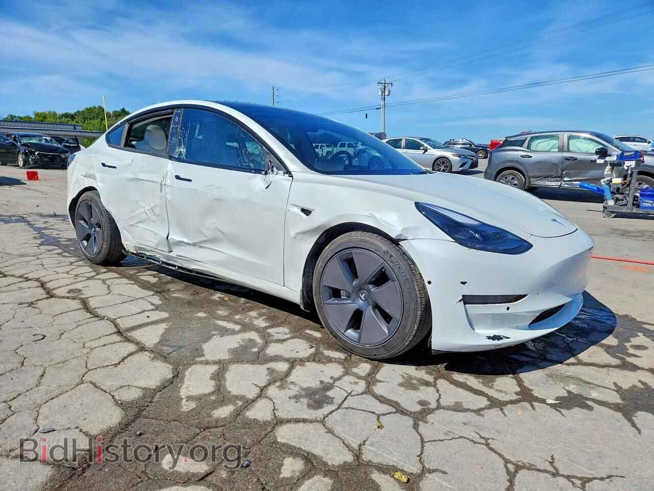 2022 TESLA MODEL 3 - VIN: 5YJ3E1EBXNF344264 - Photo 4