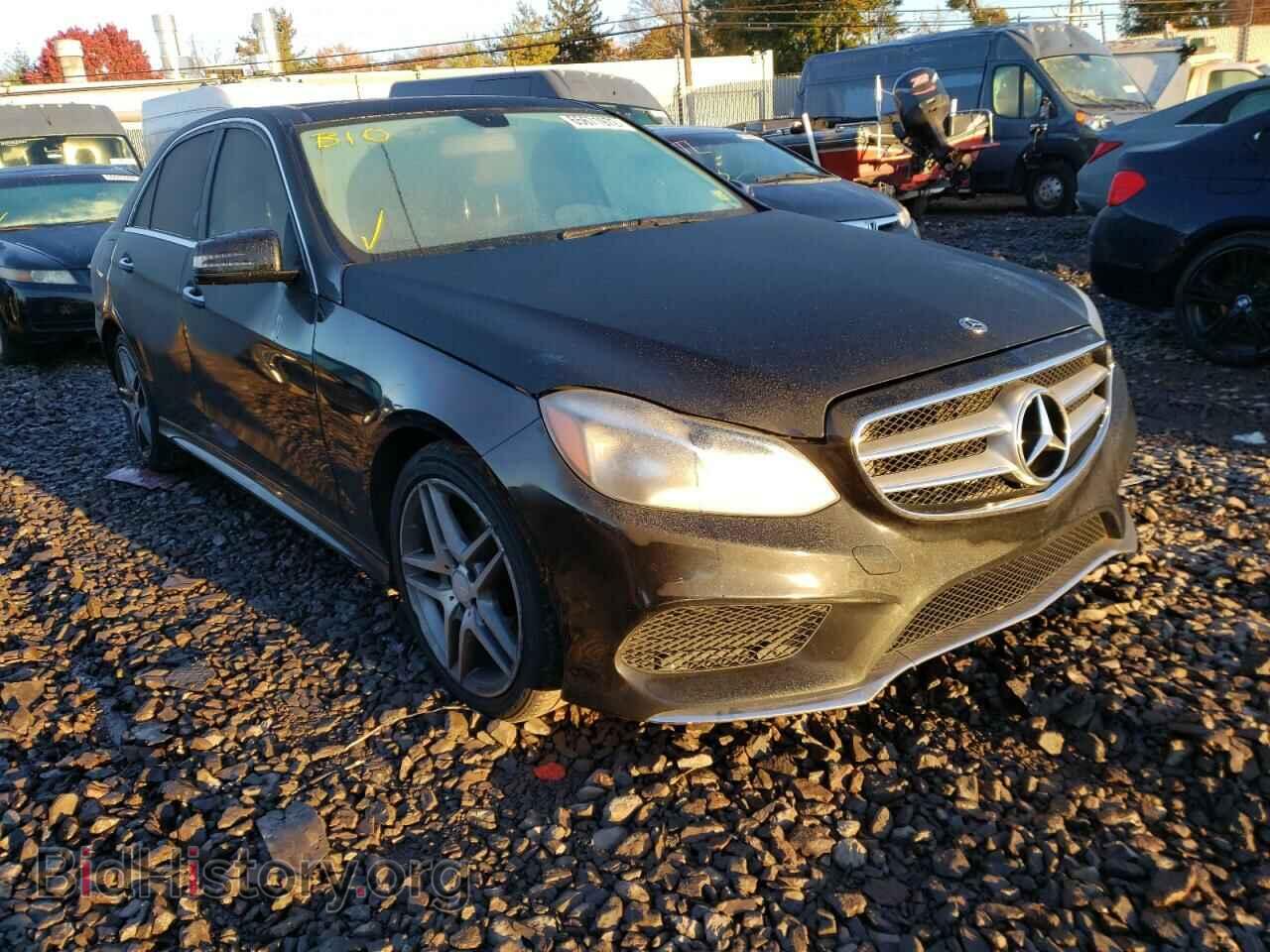 Photo WDDHF8JBXEB015784 - MERCEDES-BENZ E-CLASS 2014