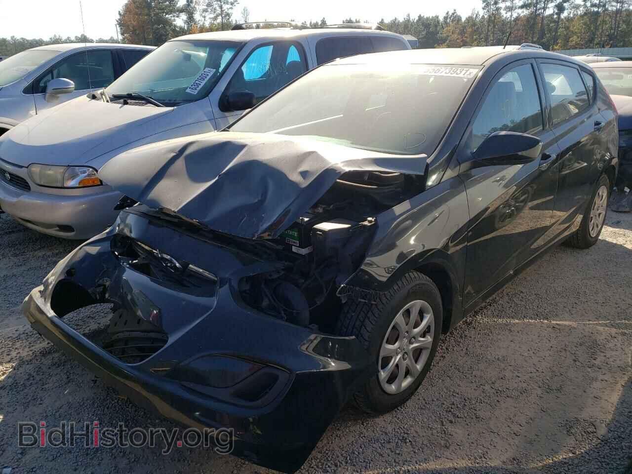 2013 HYUNDAI ACCENT - VIN: KMHCT5AE7DU126345 - Фото 2