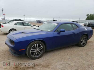 2019 Dodge CHALLENGER SXT, blue — VIN 2C3CDZGG9KH713006, Copart