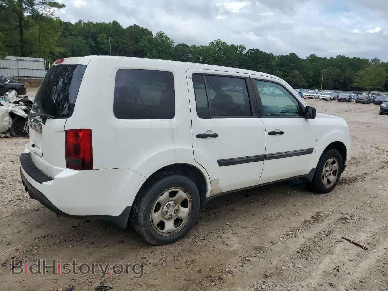 2012 HONDA PILOT - VIN: 5FNYF3H25CB026737 - Фото 3