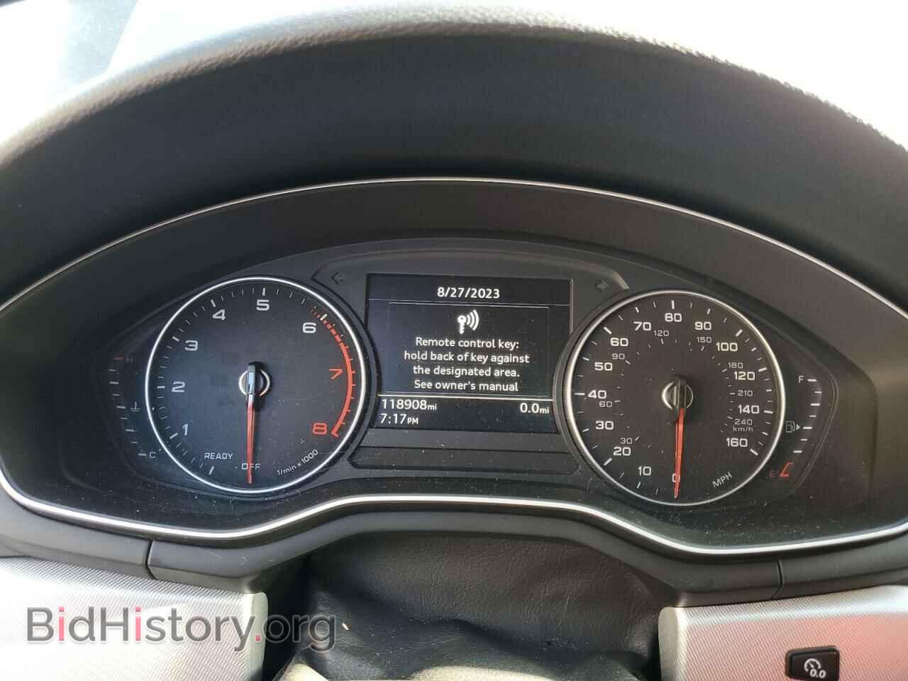 2017 AUDI A4 - VIN: WAUGMAF49HN043301 - Фото 9