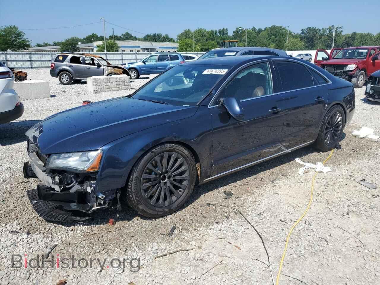 Photo WAUA2AFD2DN015314 - AUDI A8 2013