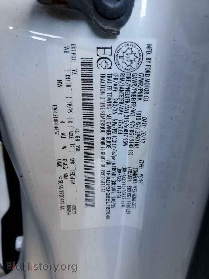 2014 FORD FOCUS - VIN: 1FADP3F26EL187649 - Photo 10