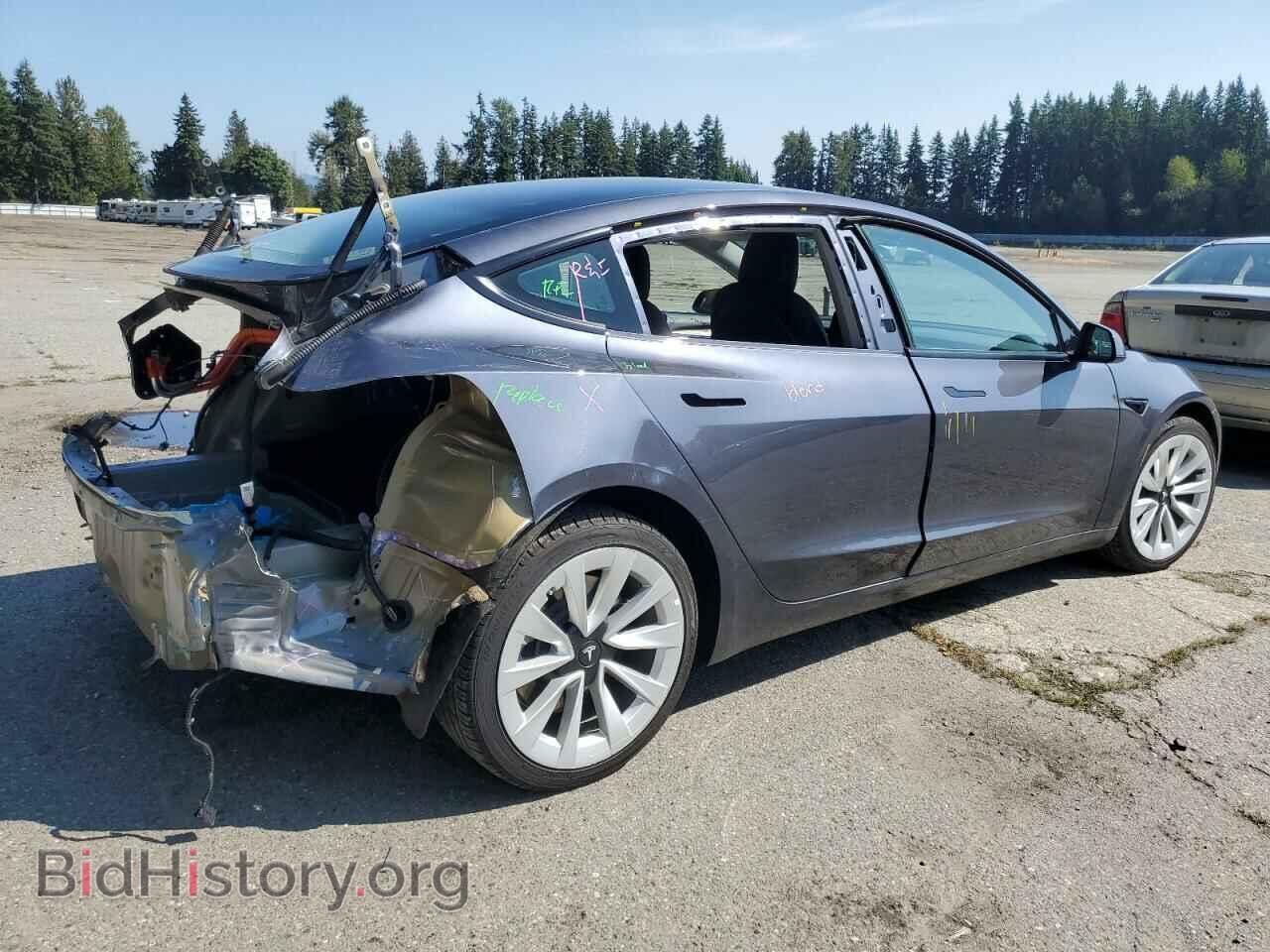 2022 TESLA MODEL 3 - VIN: 5YJ3E1EB8NF287207 - Photo 3
