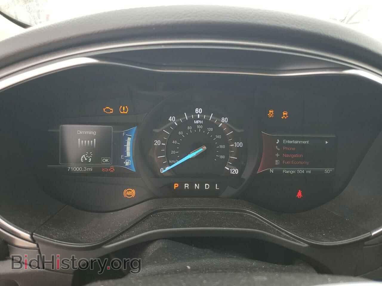 2020 FORD FUSION - VIN: 3FA6P0LU8LR185574 - Фото 9