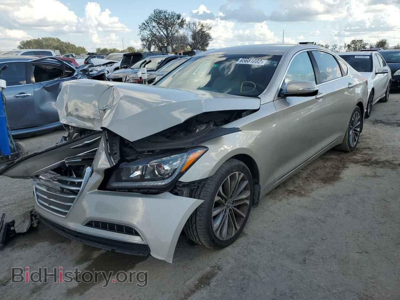 2015 HYUNDAI GENESIS - VIN: KMHGN4JE7FU083473 - Фото 2