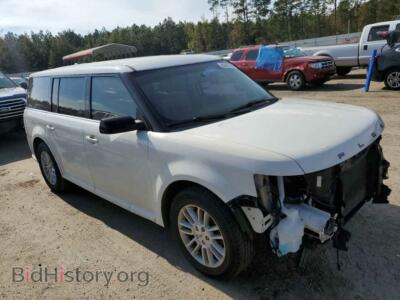 2013 Ford FLEX Flex SEL, white — VIN 2FMGK5C84DBD40033, Copart