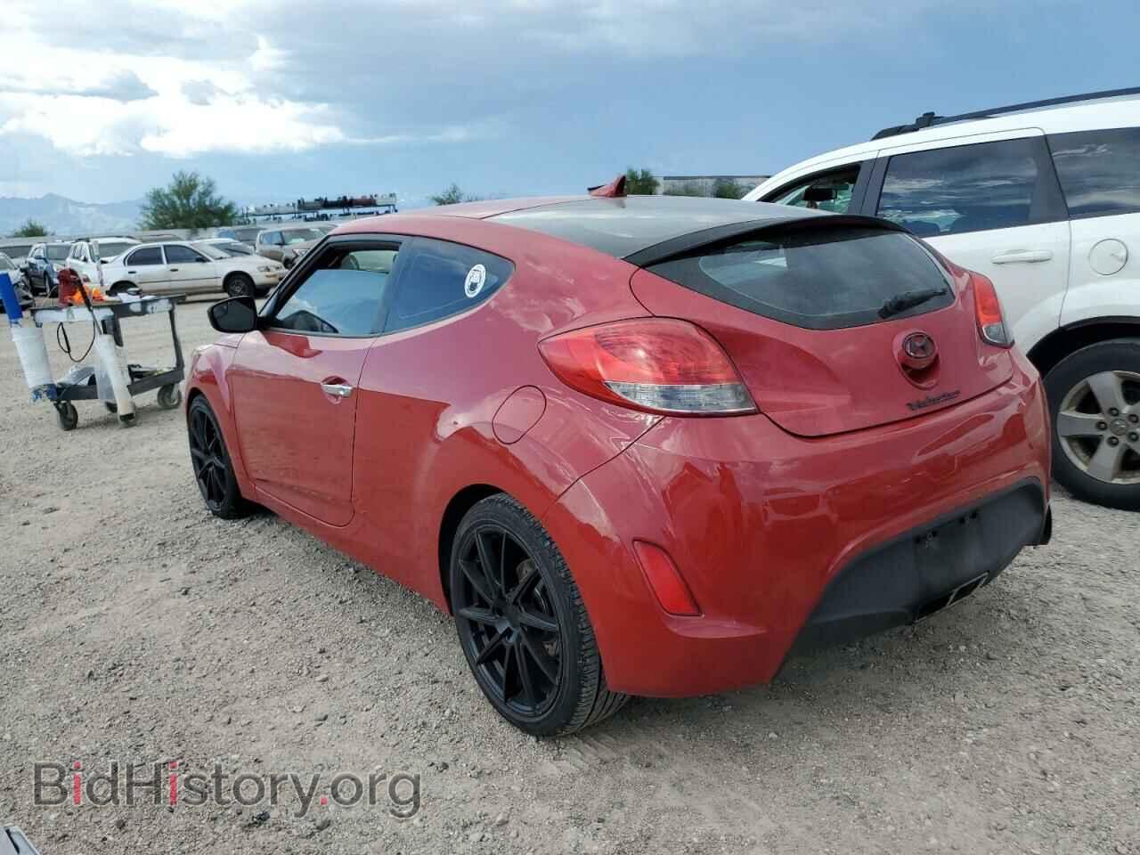 2014 HYUNDAI VELOSTER - VIN: KMHTC6AD9EU214327 - Фото 2