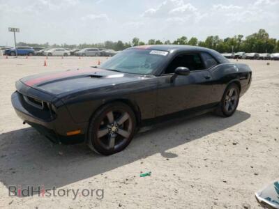 2012 Dodge CHALLENGER, black — VIN 2C3CDYAG5CH240581, Copart