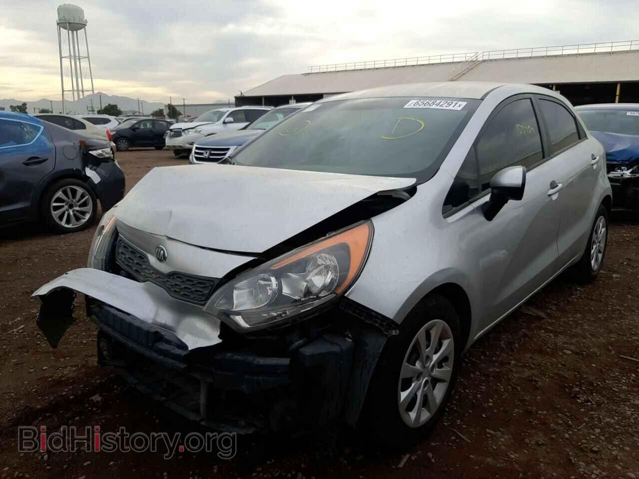 2013 KIA RIO - VIN: KNADM5A32D6226312 - Фото 2