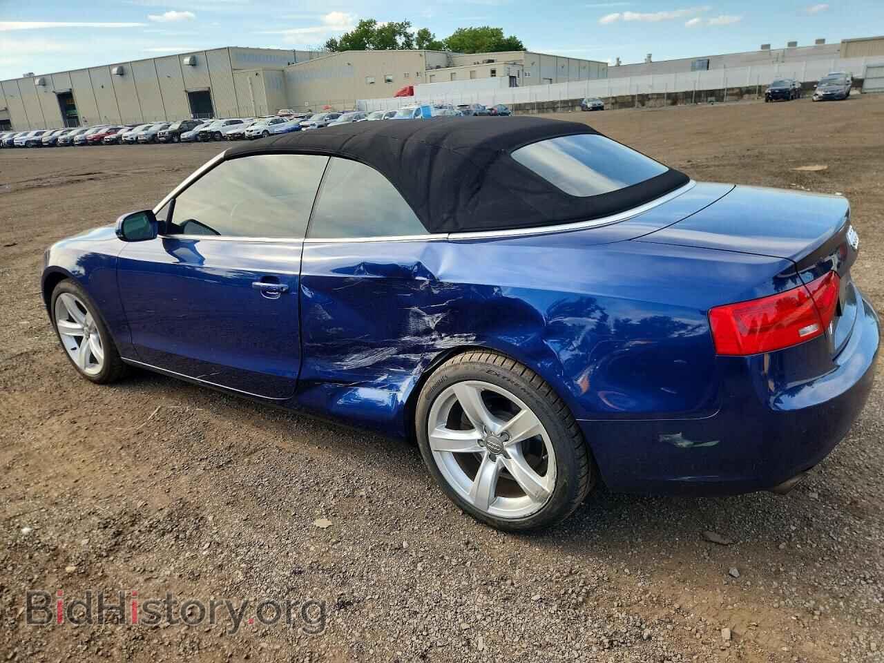 2013 AUDI A5 - VIN: WAULFAFH2DN010484 - Фото 2