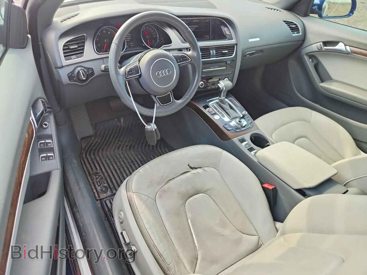 2013 AUDI A5 - VIN: WAULFAFH2DN010484 - Фото 8