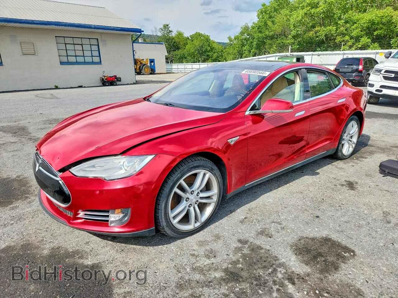 Фотография 5YJSA1S10EFP43459 - TESLA MODEL S 2014