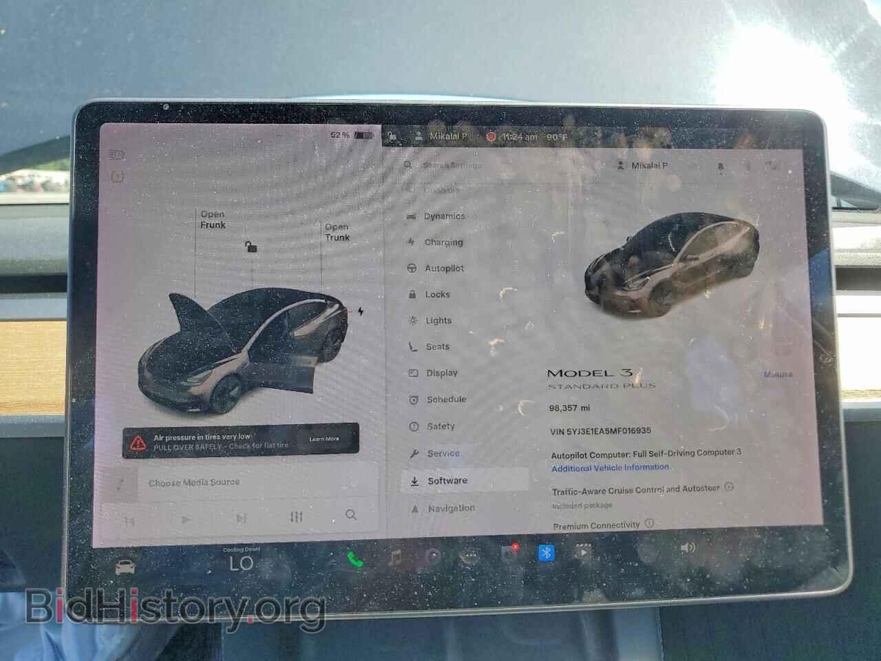 2021 TESLA MODEL 3 - VIN: 5YJ3E1EA5MF016935 - Photo 9