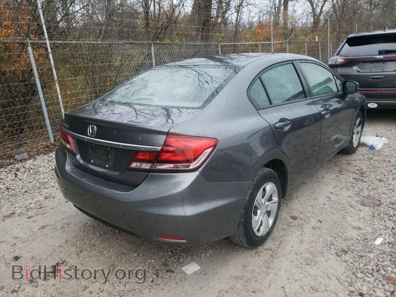 2013 HONDA CIVIC - VIN: 19XFB2F58DE009772 - Фото 4
