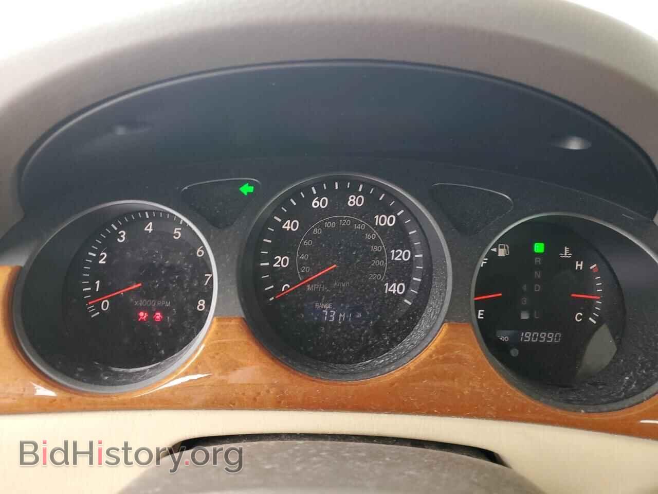 2006 LEXUS ES330 - VIN: JTHBA30G265168091 - Фото 9