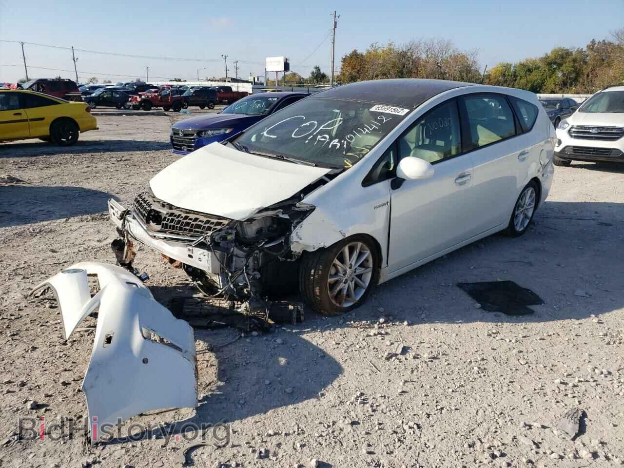 2014 TOYOTA PRIUS - VIN: JTDZN3EU4EJ014412 - Фото 2